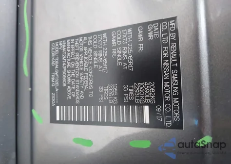 2018 Nissan Rogue Sv from USA, damaged, VIN KNMAT2MT4JP505608